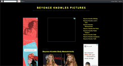Desktop Screenshot of beyonceknowlespictures.blogspot.com