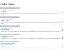 Tablet Screenshot of cookierecipeloan.blogspot.com