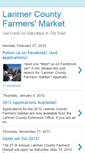Mobile Screenshot of larimercountyfarmersmarket.blogspot.com