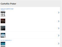 Tablet Screenshot of cartofilopoker.blogspot.com