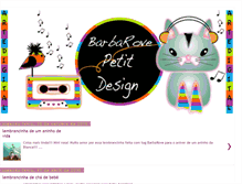 Tablet Screenshot of barbarovepetitdesign.blogspot.com