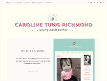 Tablet Screenshot of carolineinspace.blogspot.com