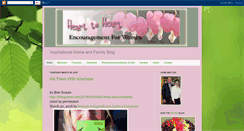 Desktop Screenshot of heartfilledhome.blogspot.com