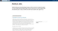 Desktop Screenshot of medicaljobs4you.blogspot.com