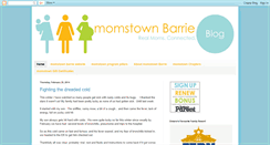 Desktop Screenshot of momstownbarrie.blogspot.com