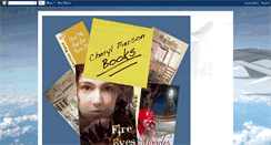 Desktop Screenshot of cherylpiersonbooks.blogspot.com