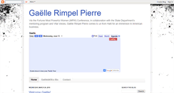 Desktop Screenshot of gaelle-rimpel-pierre.blogspot.com