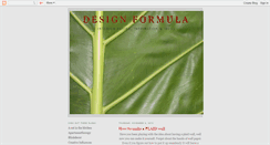Desktop Screenshot of designformula.blogspot.com