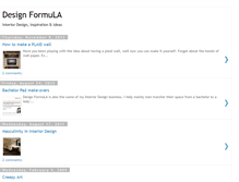 Tablet Screenshot of designformula.blogspot.com