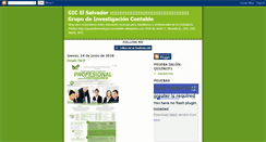 Desktop Screenshot of grupodeinvestigacioncontable.blogspot.com