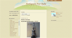 Desktop Screenshot of antiqueofbali.blogspot.com