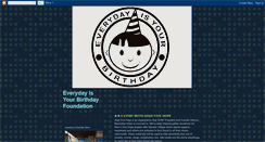 Desktop Screenshot of everydayisyourbirthday.blogspot.com