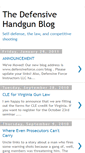 Mobile Screenshot of defensivehandgun.blogspot.com