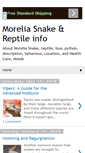 Mobile Screenshot of morelia-snake.blogspot.com