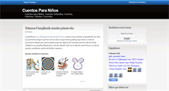 Desktop Screenshot of cuentosparaninos.blogspot.com