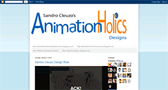 Desktop Screenshot of animationholicsdesigns.blogspot.com