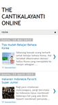 Mobile Screenshot of cantikalayanti.blogspot.com