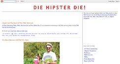 Desktop Screenshot of die-hipster-die.blogspot.com