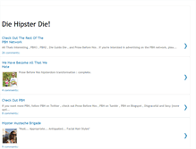 Tablet Screenshot of die-hipster-die.blogspot.com