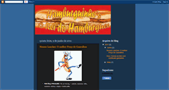Desktop Screenshot of hamburguinhos.blogspot.com