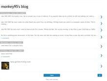 Tablet Screenshot of monkey95.blogspot.com
