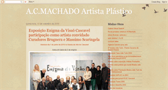 Desktop Screenshot of acmachadoartista.blogspot.com