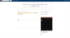 Desktop Screenshot of alquilercordoba.blogspot.com