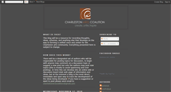 Desktop Screenshot of charlestonartscoalition.blogspot.com