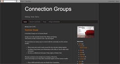 Desktop Screenshot of connectionsmallgroups.blogspot.com
