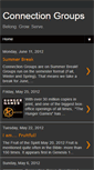 Mobile Screenshot of connectionsmallgroups.blogspot.com