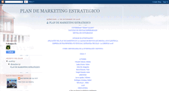 Desktop Screenshot of plandemarketinestrategico.blogspot.com