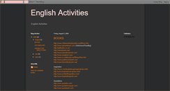 Desktop Screenshot of cindy-englishactivities.blogspot.com