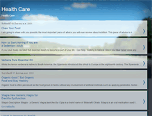 Tablet Screenshot of blog-health-care.blogspot.com
