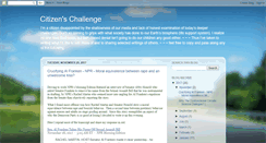 Desktop Screenshot of citizenschallenge.blogspot.com
