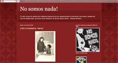 Desktop Screenshot of nosomosnada55.blogspot.com