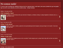 Tablet Screenshot of nosomosnada55.blogspot.com