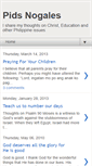 Mobile Screenshot of pidsnogales.blogspot.com
