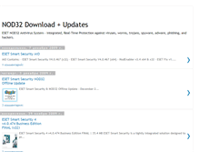 Tablet Screenshot of nod32download.blogspot.com