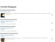 Tablet Screenshot of comidaparaguaya.blogspot.com