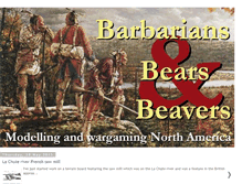 Tablet Screenshot of barbariansbearsandbeavers.blogspot.com