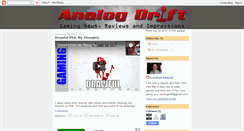 Desktop Screenshot of analogdrift.blogspot.com
