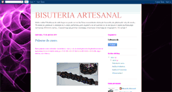 Desktop Screenshot of abalorios-bisuteria-artesanal.blogspot.com