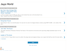 Tablet Screenshot of jayysworld.blogspot.com