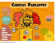 Tablet Screenshot of cabezas-parlantes.blogspot.com