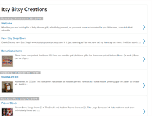 Tablet Screenshot of itsybitsycreations.blogspot.com