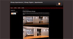 Desktop Screenshot of cheapapartmentflights.blogspot.com