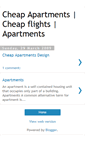 Mobile Screenshot of cheapapartmentflights.blogspot.com