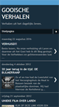 Mobile Screenshot of gooische-verhalen.blogspot.com
