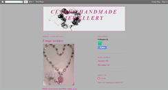 Desktop Screenshot of clareshandmadejewellery.blogspot.com