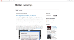Desktop Screenshot of nailishramblings.blogspot.com